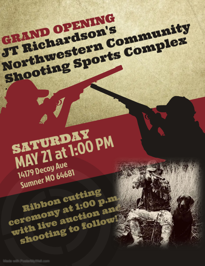 Grand Opening JT Richardson’s Northwestern Community Shooting Sports Complex